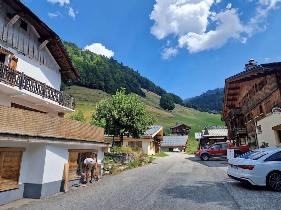 Appartement La Duchere Le Plan-La Giettaz Massif Des Aravis Экстерьер фото