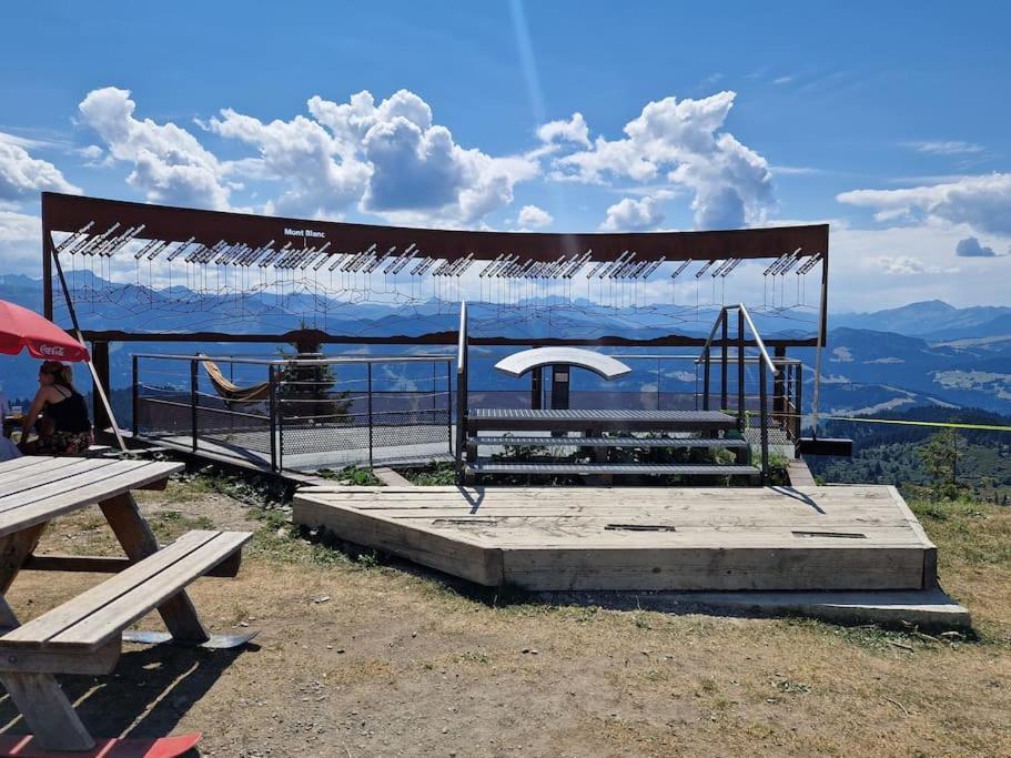 Appartement La Duchere Le Plan-La Giettaz Massif Des Aravis Экстерьер фото