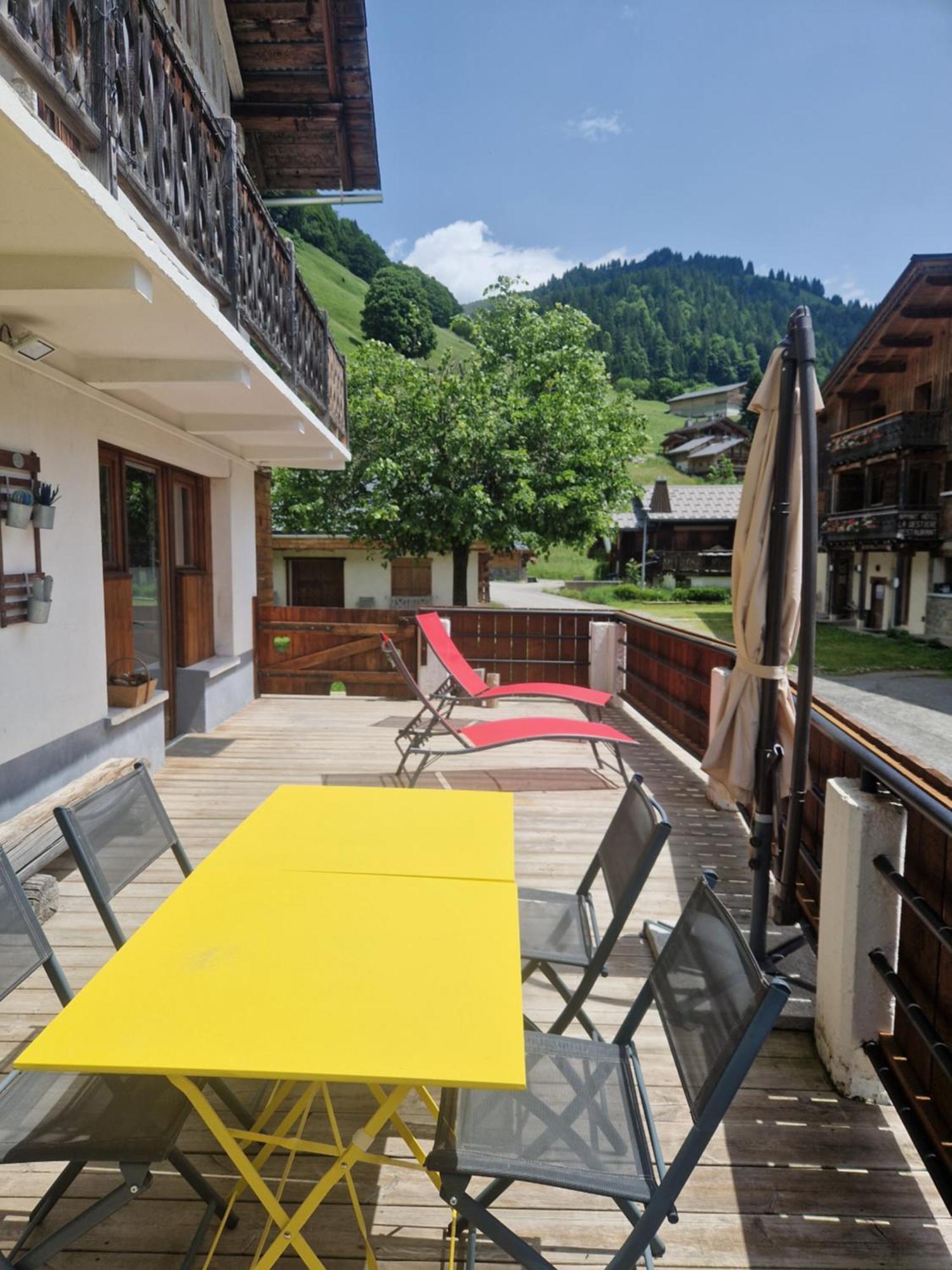 Appartement La Duchere Le Plan-La Giettaz Massif Des Aravis Экстерьер фото